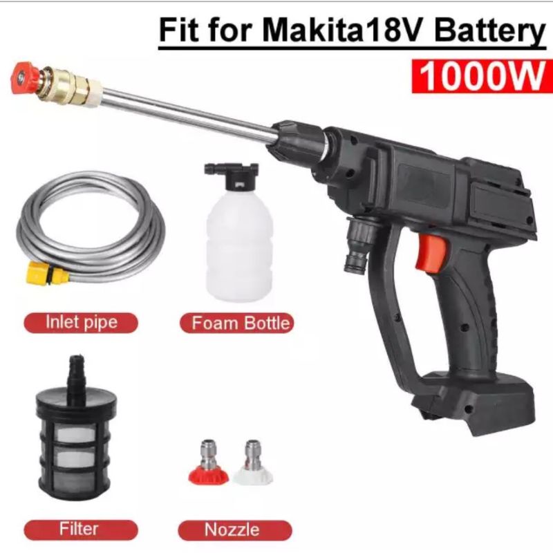 Siêu phẩm 2021 Máy rửa xe dùng chung pin makita 18v