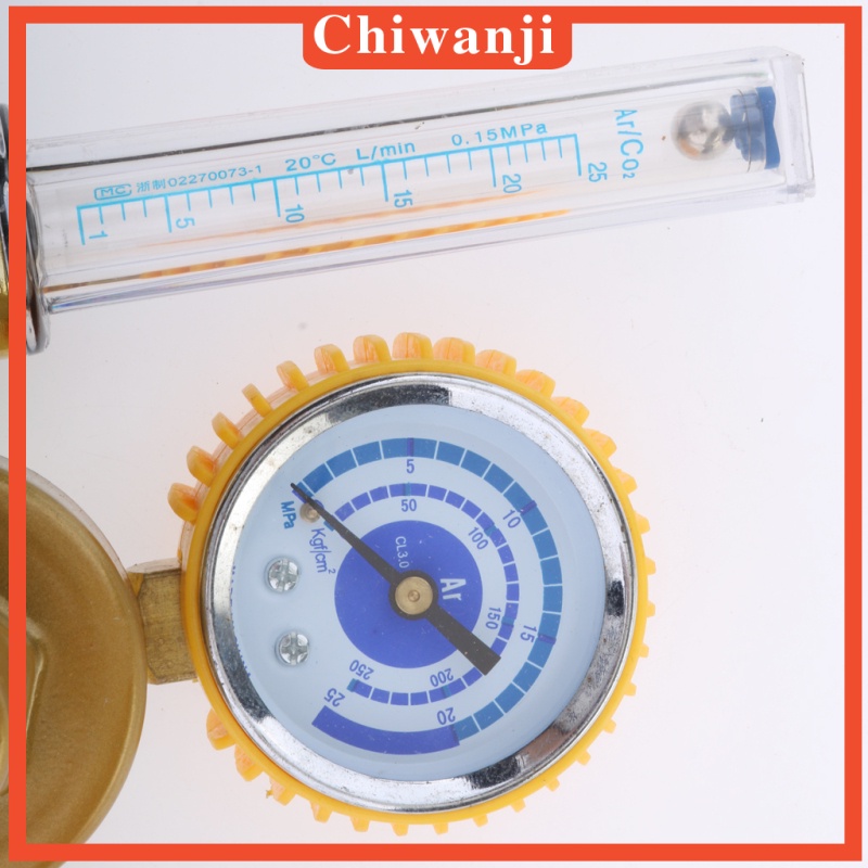 Đồng Hồ Đo Áp Suất Khí Gas Chiwanji 0-25mpa Cho Mig Tig