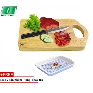  Thớt tò vò 300 Gỗ Đức Thành 01074-MUA 2 TẶNG KÈM 1 KHAY TRÀ