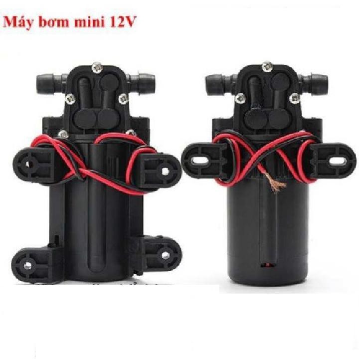 MÁY BƠM TĂNG ÁP LỰC NƯỚC MINI 12V, ĐÓNG NGẮT TỰ ĐỘNG KHI SỬ DỤNG