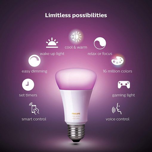 Philips Hue White and Color Ambiance, Bóng đèn màu thông minh 16 triệu màu