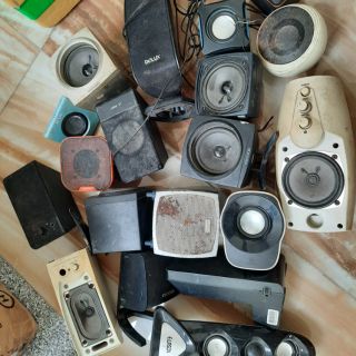 loa hộp các loại nhỏ to cũ (giá xô) ko bao sống hay chết