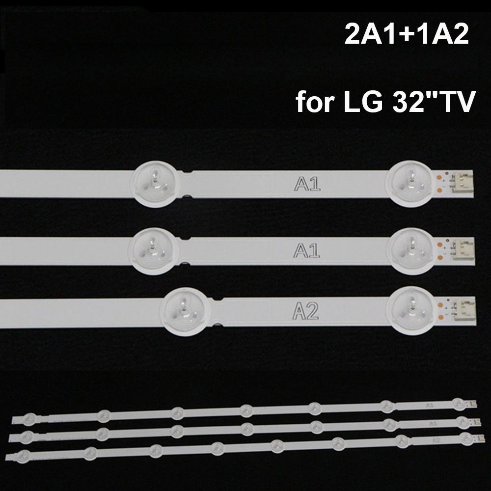 Dải Đèn Nền 630mm 1204A 32LN520B 32LN5100 32LN5700-CB 6916L-1105A Cho TV LG 32 &quot;