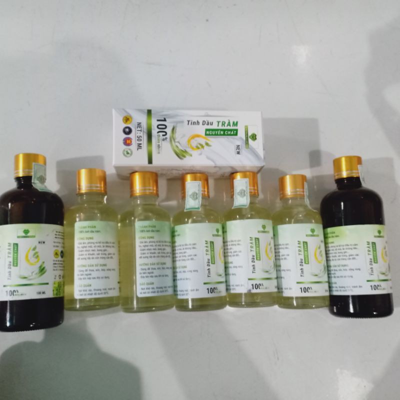 TINH DẦU TRÀM nguyên chất Mẹ Ken 100ml, đuổi muổi, giữ ấm cho bé, xông phòng