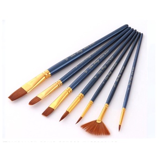 Bộ 7 cây cọ vẽ bằng nylon cao cấp