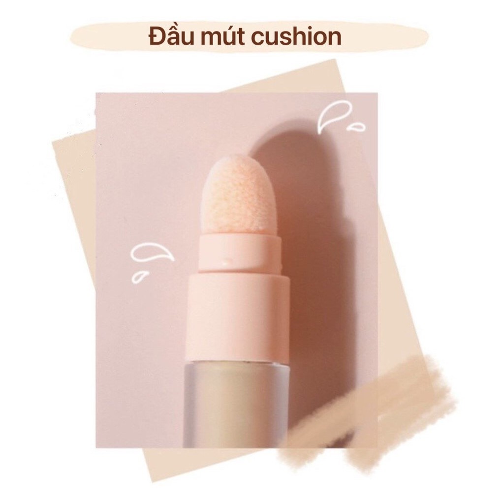 Che khuyết điểm 2 đầu GOGO TALES mịn nhẹ tự nhiên Moisturizing Traceless Concealer dưỡng ẩm Gogotales GT223 GOGO61