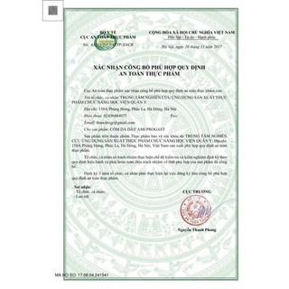 Cốm dạ dày ami progast (amiprogast)