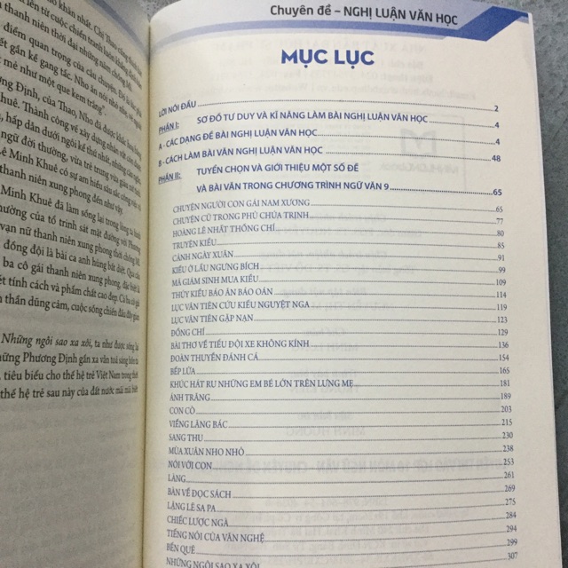 Sách - Luyện thi vào lớp 10 môn Ngữ Văn Chuyên đề: Nghị luận Văn học