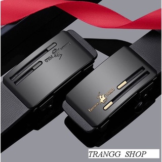 Thắt Lưng Nam Da Bò Cao Cấp Emrenew Polo 2 Lớp Full hộp Đựng