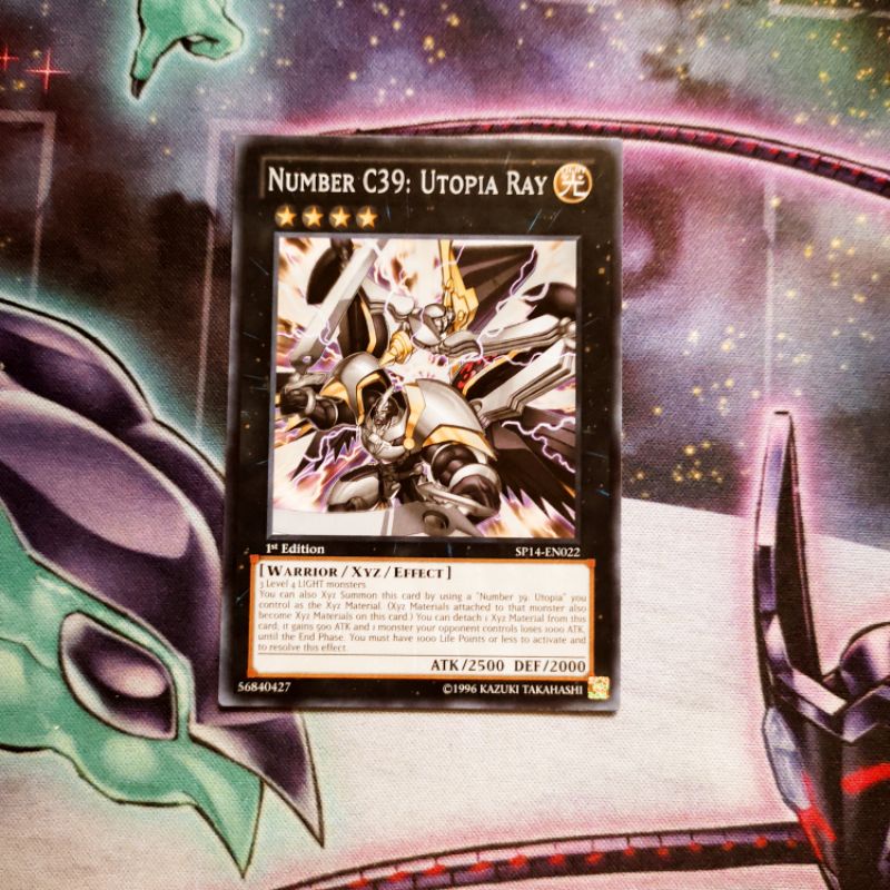 [Thẻ bài] Number C39: Utopia Ray SP14-EN022 Thẻ bài Yugioh chính hãng