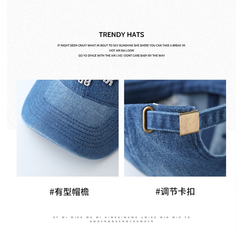 Nón Kết Chất Liệu Cotton Mềm Mại Chống Nắng Phong Cách Cao Bồi Nhật Bản Cho Nữ Dễ Phối Đồ