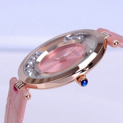 Đồng hồ nữ dây da thương hiệu Guou giá cả cực yêu thương
