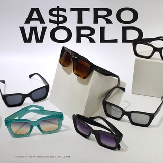 Gọng kính mắt cú a$troworld the owl + bao da + nước/khăn lau kính + vít chính kính + box