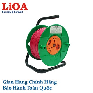 Ổ cắm kéo dài quay tay kiểu Rulo to LiOA QT30-2-15A