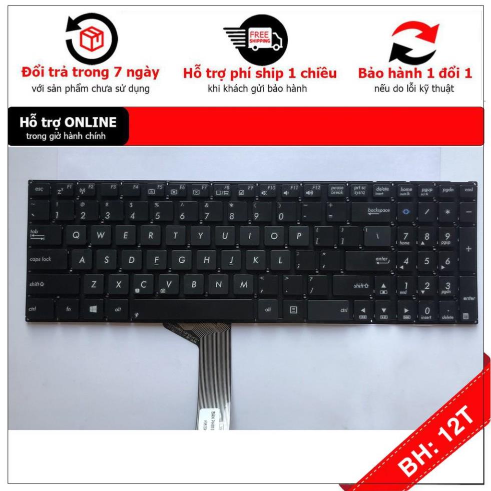 BH 12TH Bàn phím Laptop Asus K56 K56C K56CB K56CM K56CA Hàng Mới Bảo Hành 12 Tháng | BigBuy360 - bigbuy360.vn