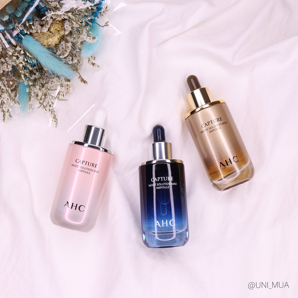 Tinh chất dưỡng ẩm trắng da AHC Capture Solution Max Ampoule