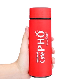Bình thủy tinh giữ nhiệt Cà phê Phố - 450ml