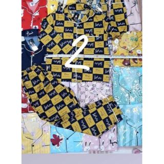 Sỉ 20b pizama kate thái 1. Tay dai quần dài