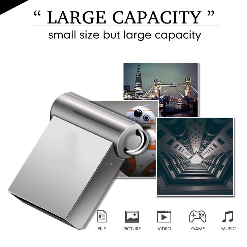 Usb 3.0 Dung Lượng 4gb 16gb 32gb 64gb 128gb 256gb Bằng Kim Loại