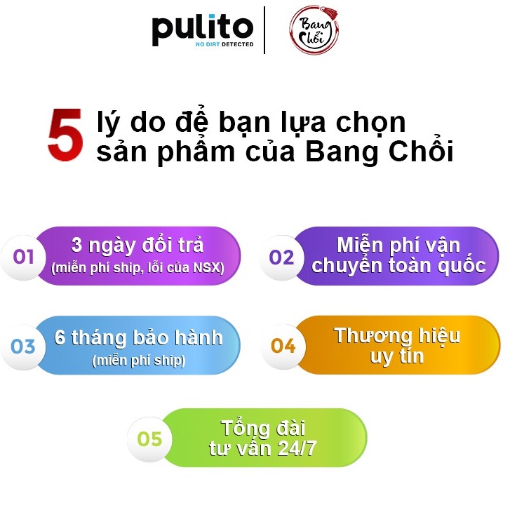 Bông lau thay thế dùng cho cây lau nhà chữ X Pulito, có độ thấm hút cao, dễ vệ sinh - PulitoVN