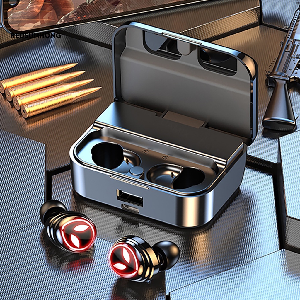 Tai Nghe RSH.z Bluetooth 5.2 Màn Hình LED Kỹ Thuật Số Có Thể Gọi Điện Cho Chơi Game