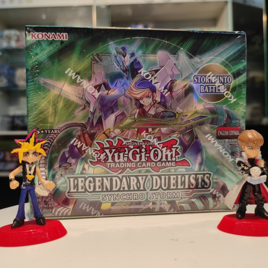 Thẻ Bài Yugioh Chính Hãng - Hộp LEGENDARY DUELISTS: SYNCHRO STORM Tiếng Anh