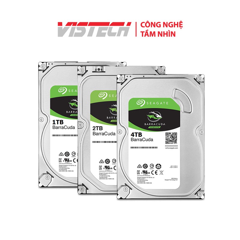 Ổ cứng máy tính Seagate Barracuda 3.5&quot; Sata3 7200rpm