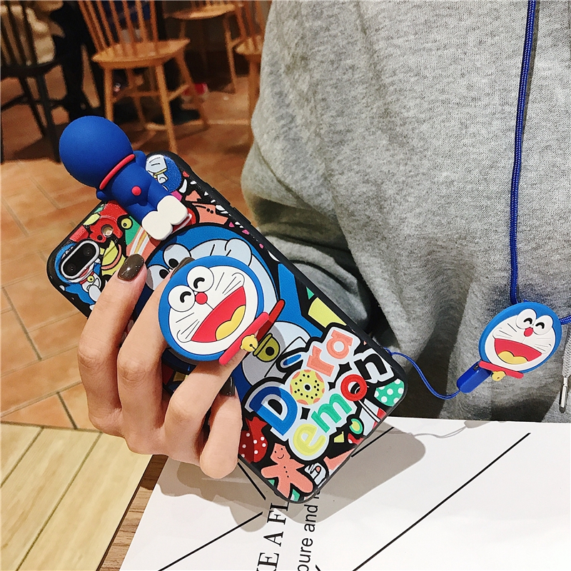 Ốp điện thoại mềm vẽ hình Doraemon dễ thương dành cho Huawei Mate 9/9Lite/10Lite/20/20Pro/20Lite