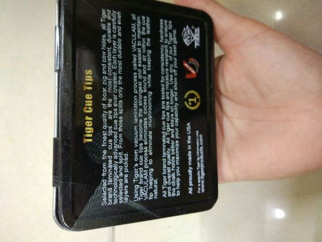 Đầu bida Tiger onyx sale 415k