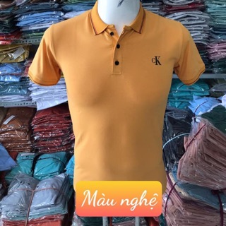 Áo thun nam .tay bo cô bẻ
