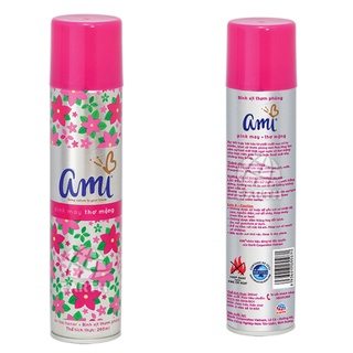 Xịt Phòng Ami 280ml (nhiều mùi hương)