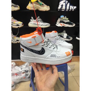 Giày Sneaker Just Do It Cao Cổ [Flash ⚡️ale] ;