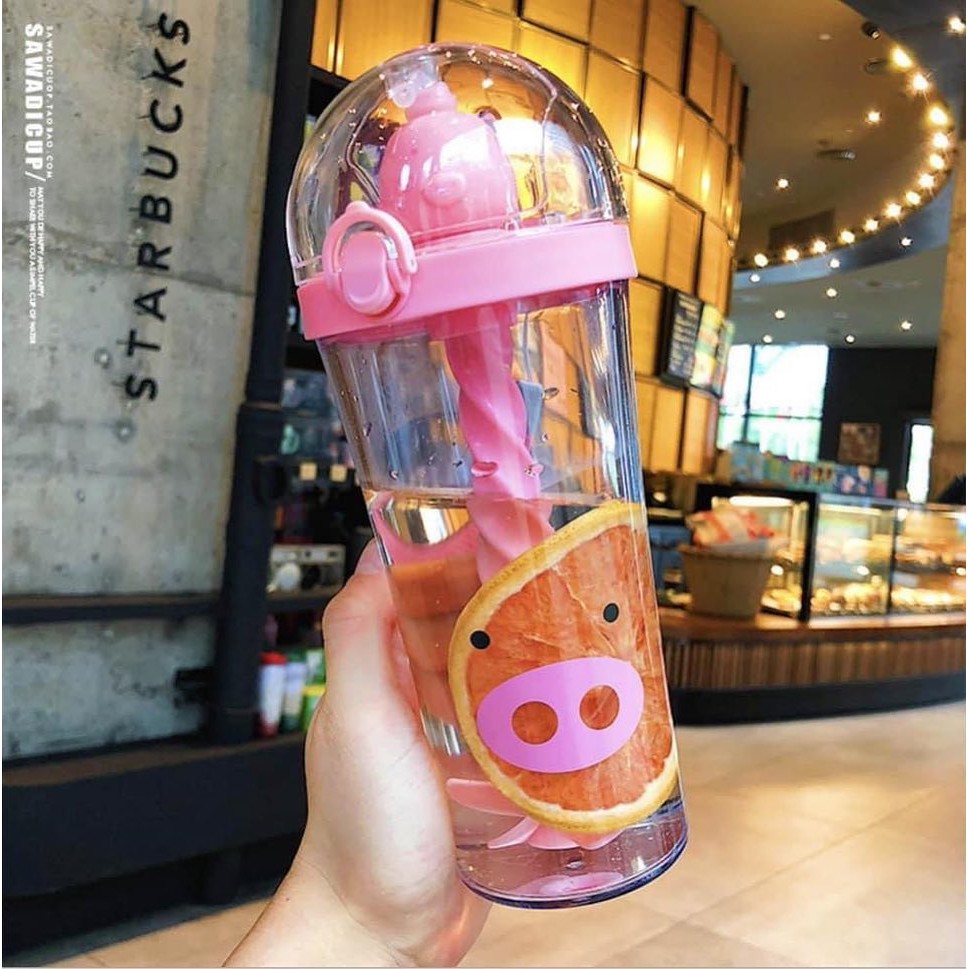 Bình nước hoạt hình dễ thương