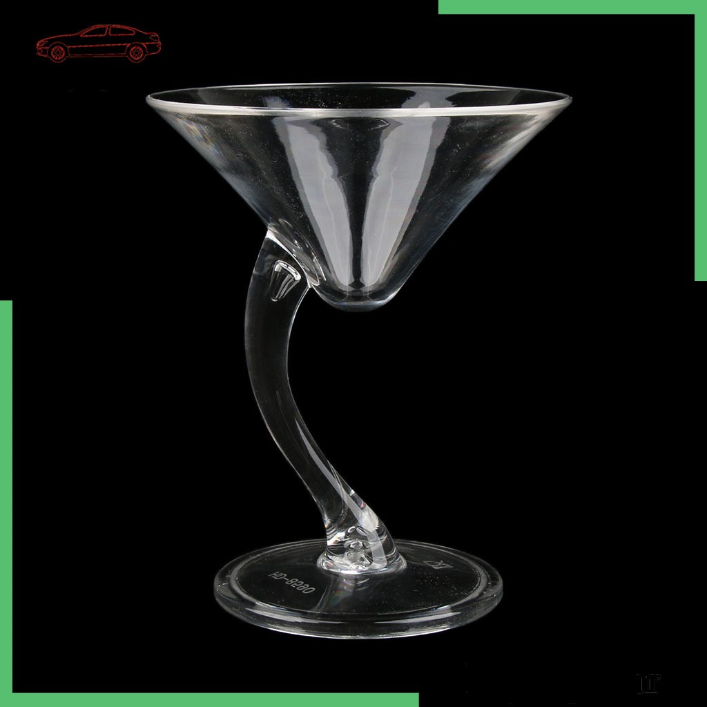 Ly Thủy Tinh Uống Cocktail Hình Xe Hơi Bay Sáng Tạo