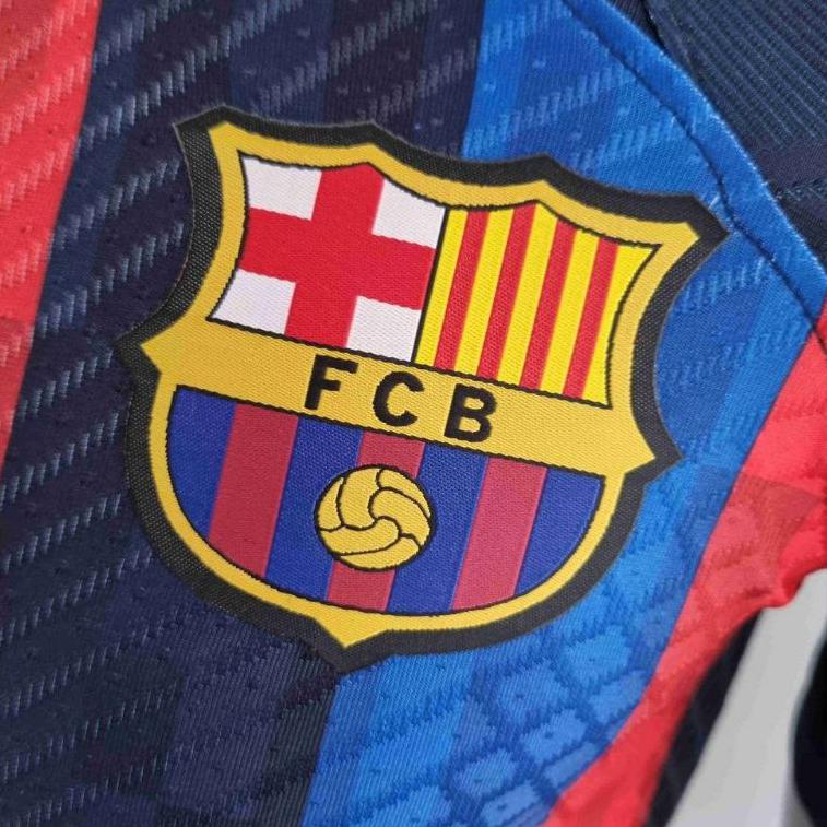 (V2I6) Barca Jersey. Giày Thể Thao Barcelona. barka. home 2022-2023 Chất Lượng Cao