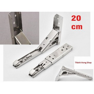Bản lề gấp thông minh INOX 20cm bộ 2 chiếc tải