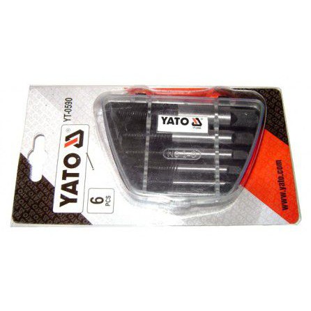 Bộ mũi khoan phá ốc vít hỏng 6 chi tiết Yato YT-0590