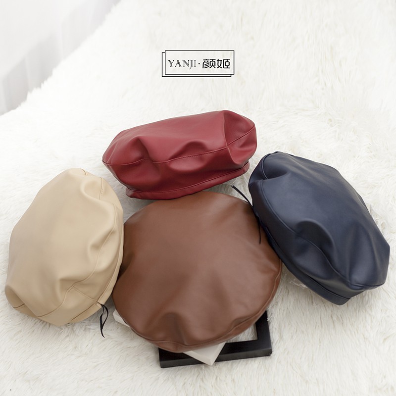 Mũ Beret Màu Sắc Thời Trang Mùa Hè Phong Cách Hàn Quốc Cho Nữ