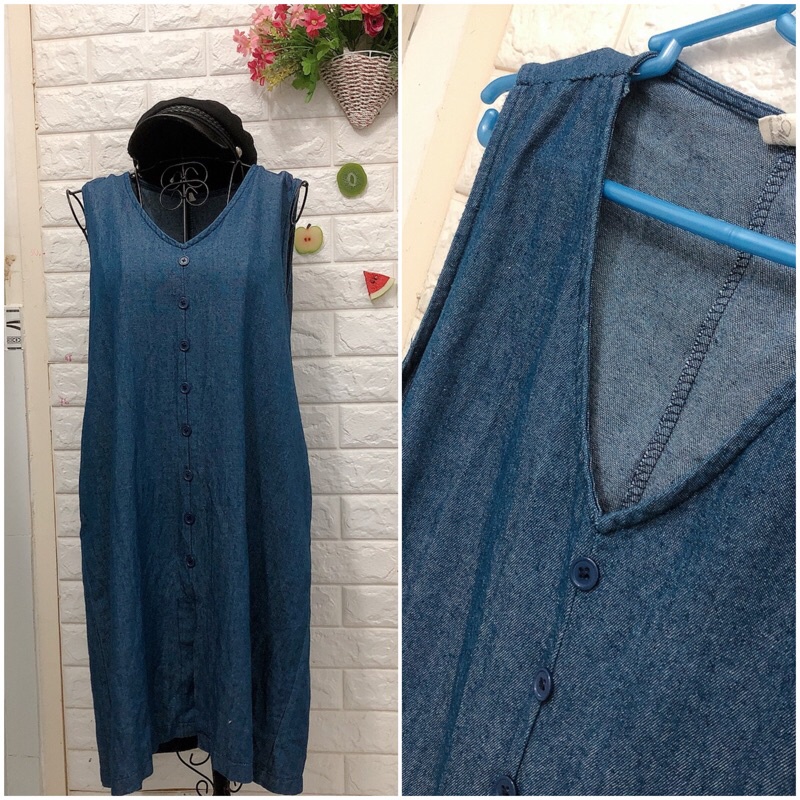 Đầm jeans denim dưới 60 kg