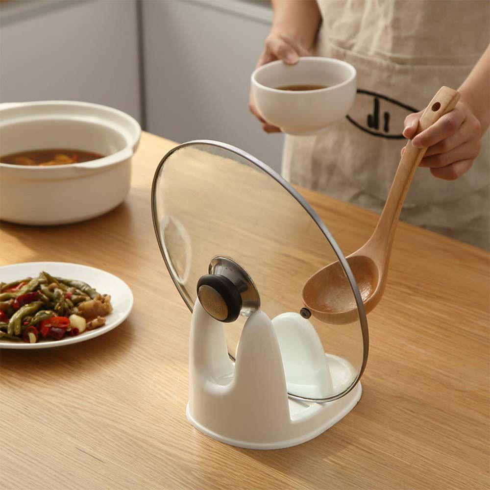 Giá Đỡ Nắp Nồi / Dụng Cụ Nấu Ăn Tiện Lợi Dành Cho Nhà Bếp