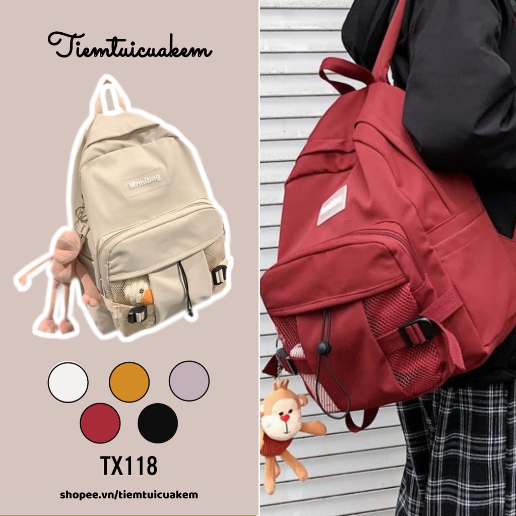 Balo thời trang hàn quốc TIỆM TÚI CỦA KEM balo nữ  túi lưới Sunshine TX118