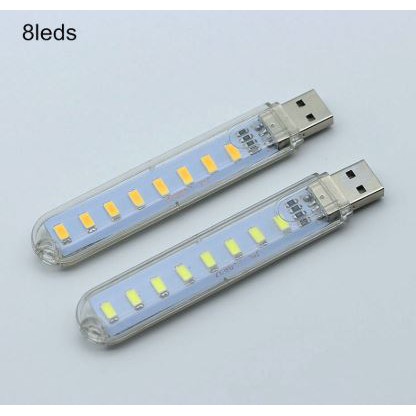 Đèn Led USB 8 bóng ( siêu sáng )