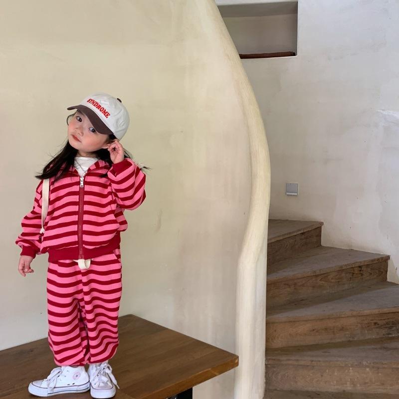 Áo Sweater Kẻ Sọc Phong Cách Hàn Quốc Nhật Bản Mới 2022 Cho Bé