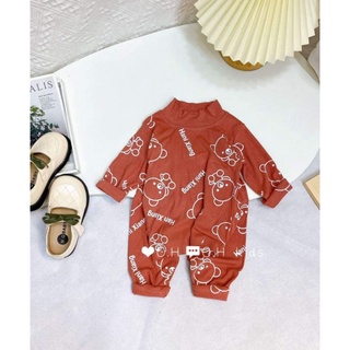 Bộ len tăm hình gấu cute