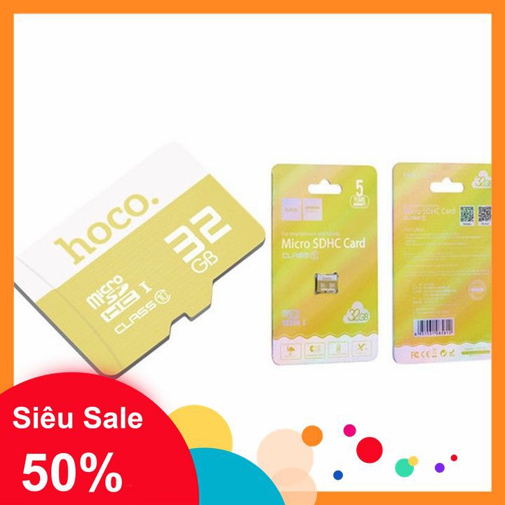 [5🌟][FREESHIP] THẺ NHỚ MICRO SD HOCO 32GB - 16GB CLASS 10 CHÍNH HÃNG [SALE]