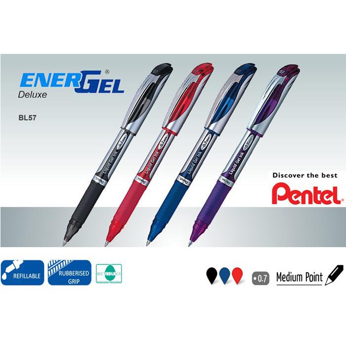 Bút Ký Mực Gel Pentel BL57 (0.7mm)