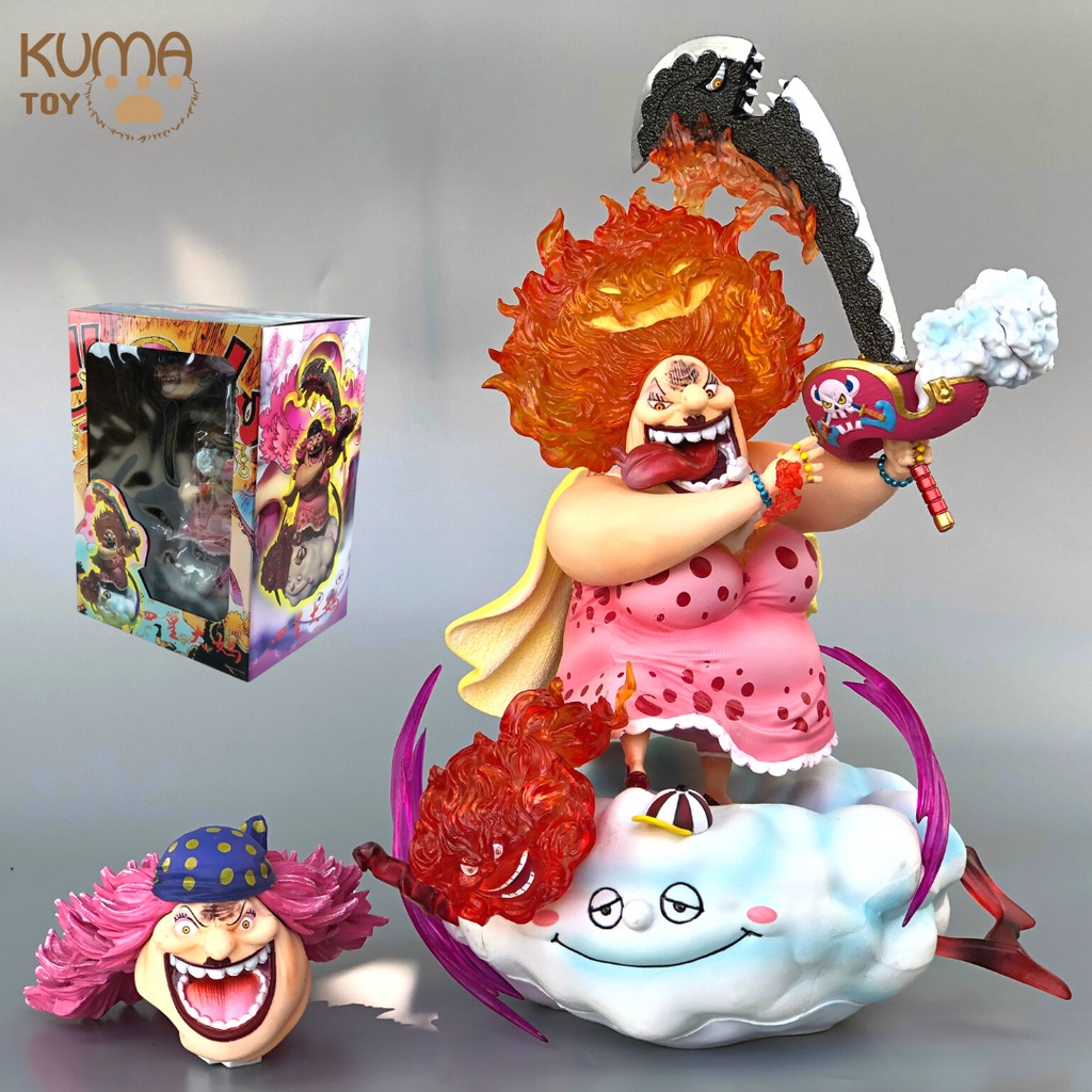 Mô hình anime One Piece Luffy, Zoro, tứ hoàng Kaido, Big Mom, Râu Đen, Shank cực đẹp
