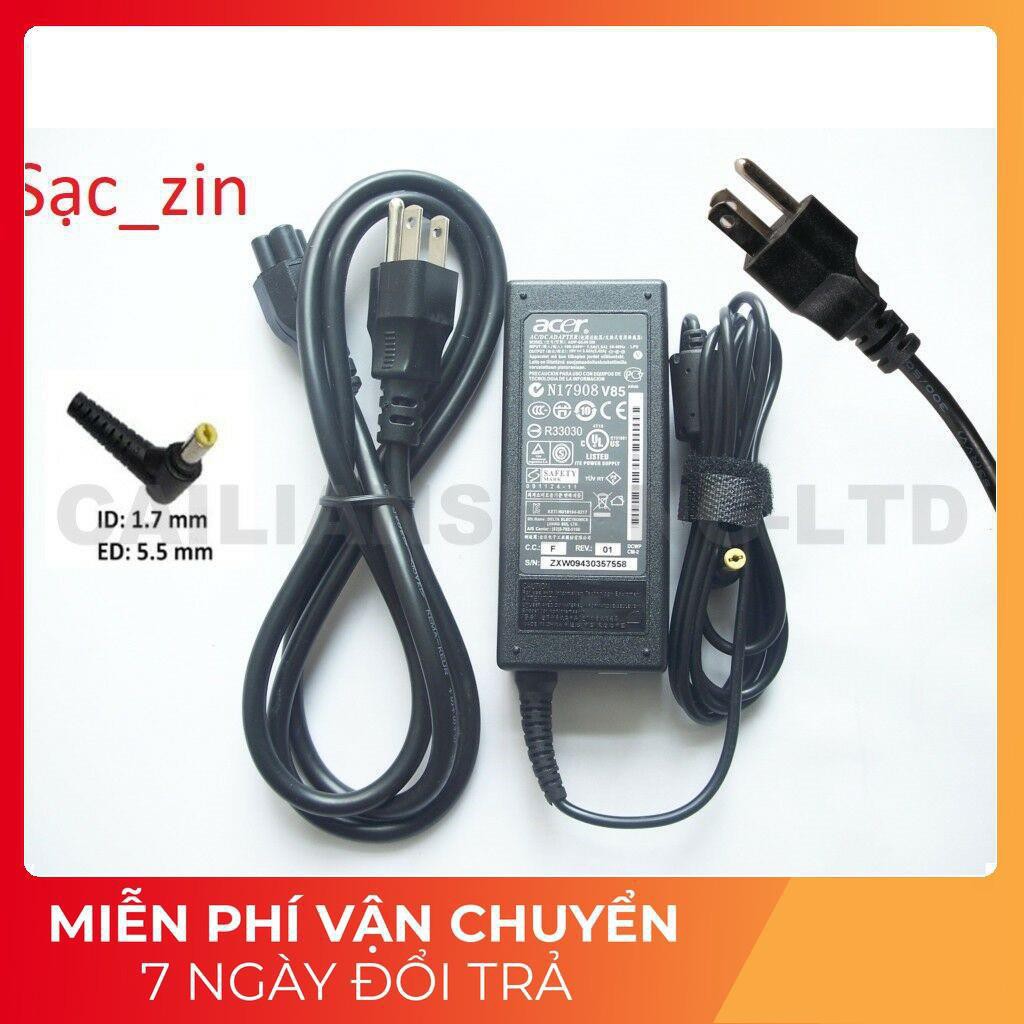 ⚡️[Sạc zin] Sạc laptop Acer 19V - 2.37A - 45W chân thường