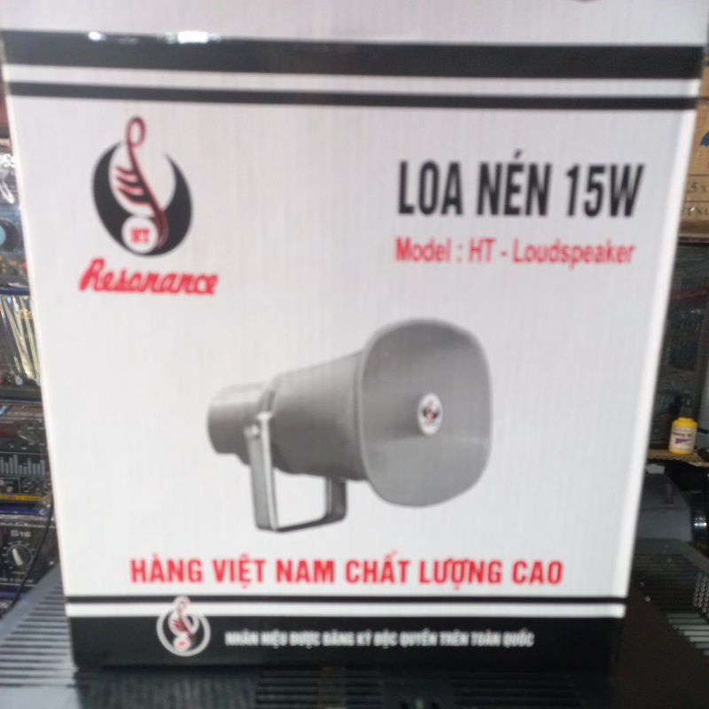 Loa phóng thanh 15 W vành nhựa để rao mua bán hàng, kêu chim giá 219k