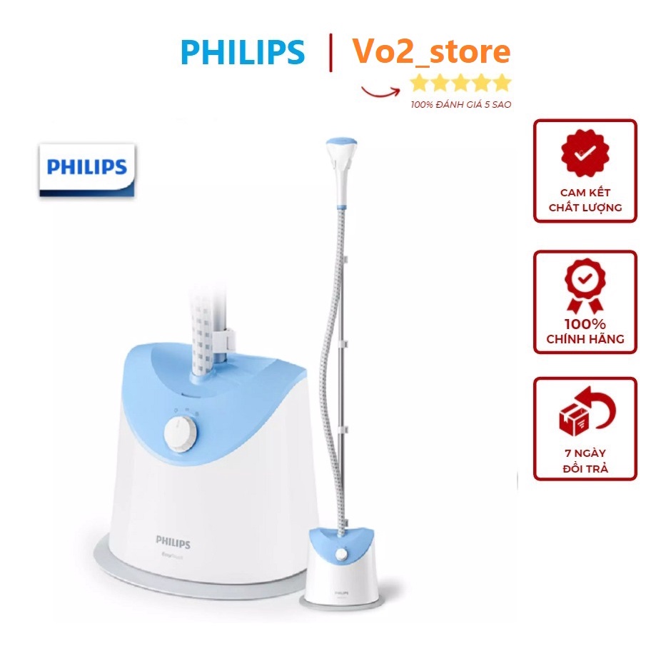 Bàn ủi hơi nước đứng Philips GC482 1600W - BH 24 Tháng - vo2_store